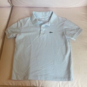 Lacoste Kids Sky Blue Polo Shirt